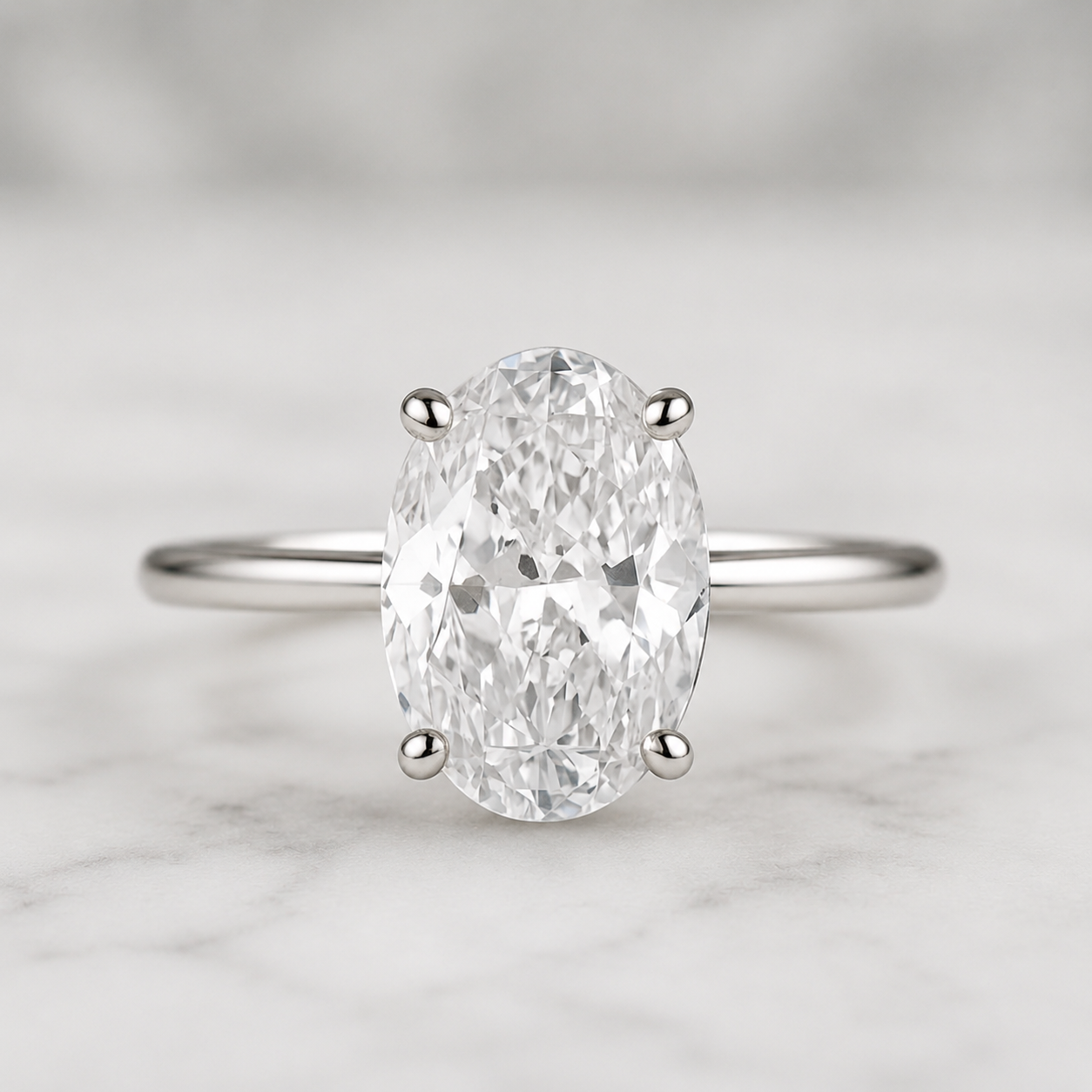 Manhattan - 3 Carat Oval